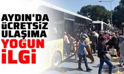 Aydın'da ücretsiz ulaşıma yoğun ilgi