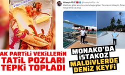 AK Partili vekillerin tatil pozları tepki topladı: Monako'da istakoz, Maldivlerde deniz keyfi
