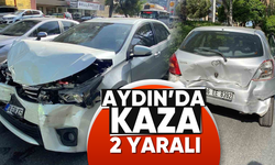 Aydın'da kaza; 2 yaralı