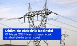 Aydem Duyurdu. Didim elektrik kesintisi 02 Mayıs 2024 Kesinti yapılacak mahallelerin tam listesi