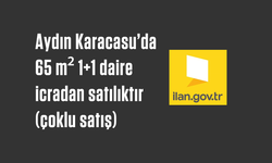 Aydın Karacasu'da 65 m² 1+1 daire icradan satılıktır (çoklu satış)