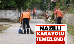 Nazilli Karayolu temizlendi