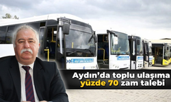 Aydın’da toplu ulaşıma yüzde 70 zam talebi