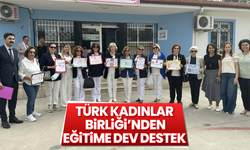 Türk Kadınlar Birliği'nden eğitime dev destek