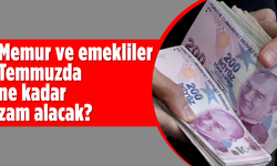 Memur ve emekliler temmuzda ne kadar zam alacak?