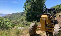 Efeler Belediyesi kırsal mahallelerde yol çalışmalarını sürdürüyor