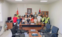 Karacasu'da öğrenciler jandarma karakolunu ziyaret etti