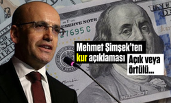 Mehmet Şimşek'ten 'kur' açıklaması: Açık veya örtülü...