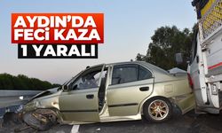 Aydın'da feci kaza; 1 yaralı