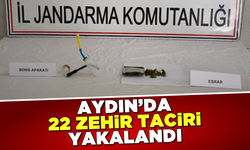 Aydın’da 22 zehir taciri yakalandı