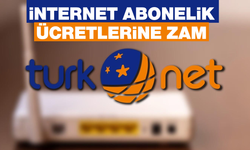 TurkNet İnternet Abonelik Ücretlerine Zam!