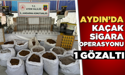 Aydın’da kaçak sigara operasyonu: 1 gözaltı