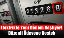 Elektrikte Yeni Dönem Başlıyor! Düzenli Ödeyene Destek