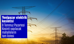 Aydem Duyurdu. Yenipazar elektrik kesintisi 8 Temmuz Pazartesi 2024 Kesinti yapılacak mahallelerin tam listesi
