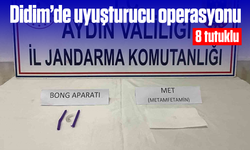 Didim'de uyuşturucu operasyonu: 8 tutuklu