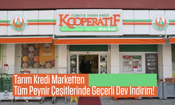 Tarım Kredi Marketten Tüm Peynir Çeşitlerinde Geçerli Dev İndirim!