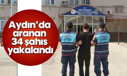 Aydın’da aranan 34 şahıs yakalandı