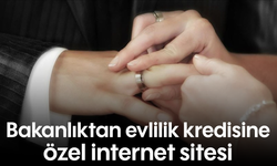 Bakanlıktan evlilik kredisine özel internet sitesi