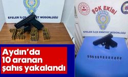 Aydın’da 10 aranan şahıs yakalandı