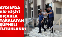 Aydın'da bir kişiyi bıçakla yaralayan şüpheli tutuklandı