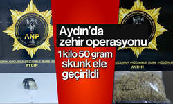 Aydın’da uyuşturucu operasyonu