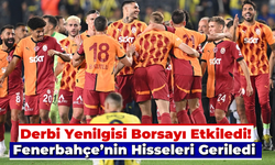 Derbi Yenilgisi Borsayı Etkiledi! Fenerbahçe'nin Hisseleri Geriledi