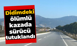 Didimdeki ölümlü kazada sürücü tutuklandı