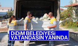 Didim Belediyesi vatandaşın yanında