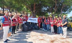 Dünya Temizlik Günü'nde Kuşadası'nda adres Kesedağı oldu