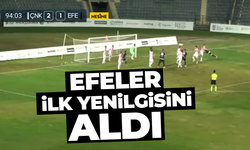 Efeler, ilk yenilgisini aldı