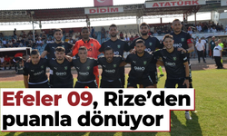 Efeler 09, Rize’den puanla dönüyor