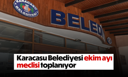 Karacasu Belediyesi ekim ayı meclisi toplanıyor