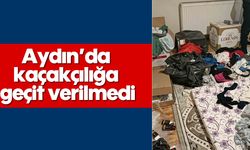 Aydın'da, kaçakçılığa geçit verilmedi