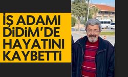 İş adamı Didim'de hayatını kaybetti