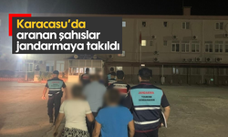 Karacasu’da aranan şahıslar jandarmaya takıldı