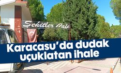 Karacasu'da dudak uçuklatan ihale