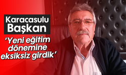 Karacasulu Başkan: 'Yeni eğitim dönemine eksiksiz girdik'