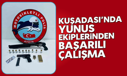 Kuşadası'nda yunus ekiplerinden başarılı çalışma