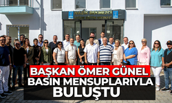 Başkan Ömer Günel basın mensuplarıyla buluştu