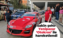 Sakin şehir Yenipazar 'Otokros' ile hareketlendi