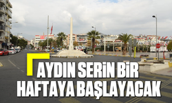 Aydın, serin bir haftaya başlayacak