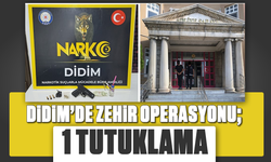 Didim’de zehir operasyonu; 1 tutuklama