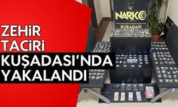 Zehir taciri Kuşadası'nda yakalandı