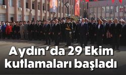 Aydın’da 29 Ekim kutlamaları başladı