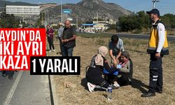 Aydın'da iki ayrı kaza; 1 yaralı