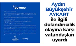 Aydın Büyükşehir, AYKART ile ilgili dolandırıcılık olayına karşı vatandaşları uyardı