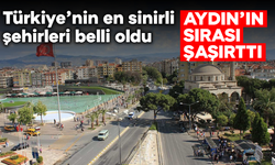 Türkiye'nin en sinirli şehirleri belli oldu! Aydın'ın sırası şaşırttı