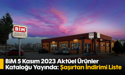 BİM 5 Kasım 2023 Aktüel Ürünler Kataloğu Yayında: Şaşırtan İndirimi Liste