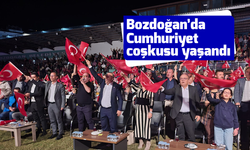 Bozdoğan’da Cumhuriyet coşkusu yaşandı