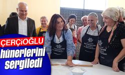 Çerçioğlu, hünerlerini sergiledi